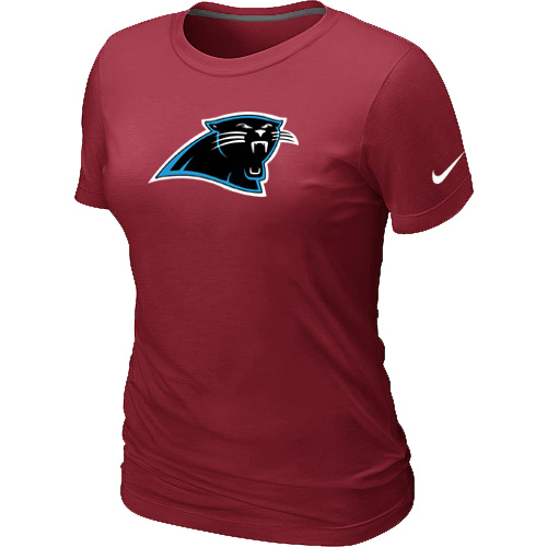 Carolina Panthers Red Women's Logo T-Shirt,We sell and wholesale Carolina Panthers Red Women's Logo T-Shirt on line form chian!
