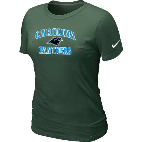 Carolina Panthers Women's Heart & Soul D.Green T-Shirt,We sell and wholesale Carolina Panthers Women's Heart & Soul D.Green T-Shirt on line form chian!