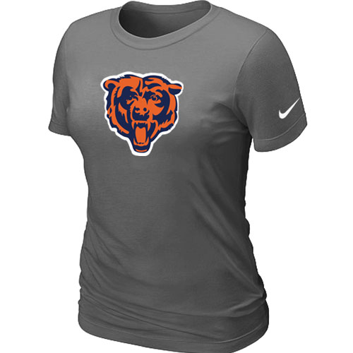 Chicago Bears Black Tean Logo Women's D.Grey T-Shirt,We sell and wholesale Chicago Bears Black Tean Logo Women's D.Grey T-Shirt on line form chian!