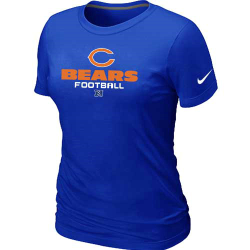 Chicago Bears Blue Women's Critical Victory T-Shirt,We sell and wholesale Chicago Bears Blue Women's Critical Victory T-Shirt on line form chian!