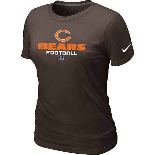 Chicago Bears Brown Women's Critical Victory T-Shirt,We sell and wholesale Chicago Bears Brown Women's Critical Victory T-Shirt on line form chian!