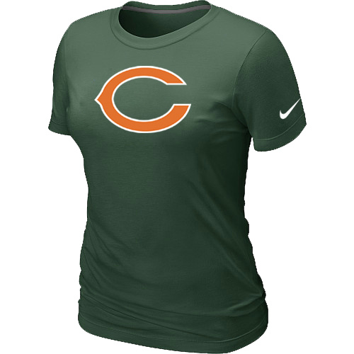 Chicago Bears D.Green Women's Logo T-Shirt,We sell and wholesale Chicago Bears D.Green Women's Logo T-Shirt on line form chian!