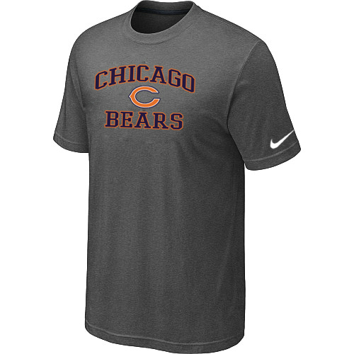 Chicago Bears Heart & Soul Dark grey T-Shirt,We sell and wholesale Chicago Bears Heart & Soul Dark grey T-Shirt on line form chian!
