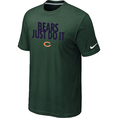 Chicago Bears Just Do It D.Green T-Shirt,We sell and wholesale Chicago Bears Just Do It D.Green T-Shirt on line form chian!