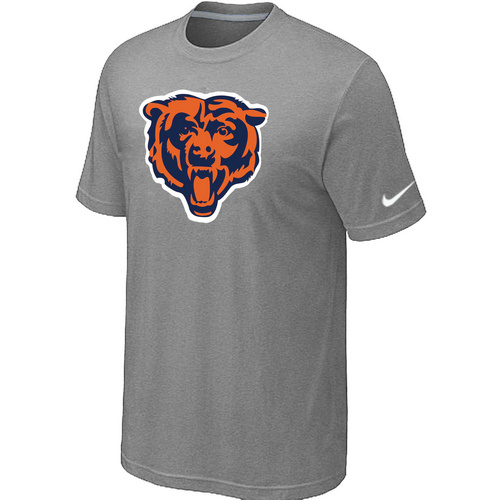 Chicago Bears L.Grey Tean Logo T-Shirt,We sell and wholesale Chicago Bears L.Grey Tean Logo T-Shirt on line form chian!