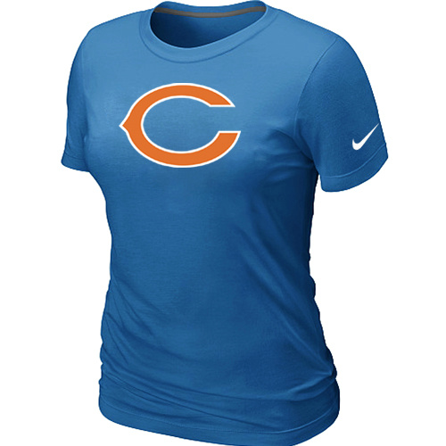 Chicago Bears L.blue Women's Logo T-Shirt,We sell and wholesale Chicago Bears L.blue Women's Logo T-Shirt on line form chian!