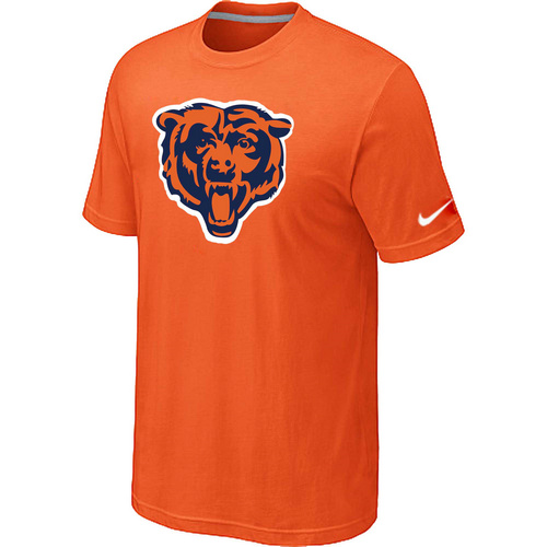 Chicago Bears Orange Tean Logo T-Shirt,We sell and wholesale Chicago Bears Orange Tean Logo T-Shirt on line form chian!