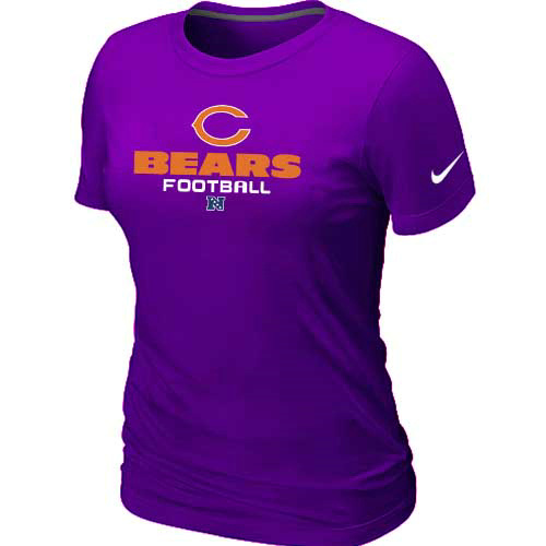 Chicago Bears Purple Women's Critical Victory T-Shirt,We sell and wholesale Chicago Bears Purple Women's Critical Victory T-Shirt on line form chian!