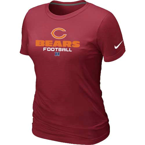 Chicago Bears Red Women's Critical Victory T-Shirt,We sell and wholesale Chicago Bears Red Women's Critical Victory T-Shirt on line form chian!