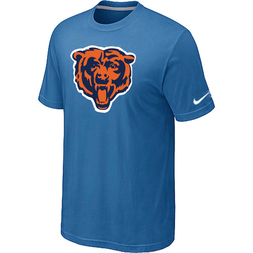 Chicago Bears light Blue Tean Logo T-Shirt,We sell and wholesale Chicago Bears light Blue Tean Logo T-Shirt on line form chian!