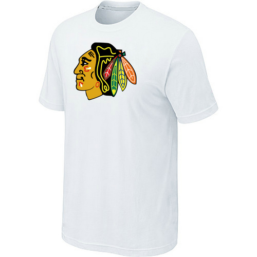 Chicago Blackhawks Big & Tall Logo White T-Shirt,We sell and wholesale Chicago Blackhawks Big & Tall Logo White T-Shirt on line form chian!