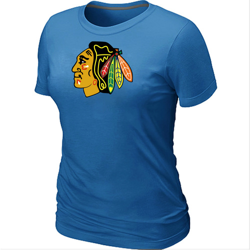 Chicago Blackhawks Big & Tall Women's L.blue Logo T-Shirt,We sell and wholesale Chicago Blackhawks Big & Tall Women's L.blue Logo T-Shirt on line form chian!