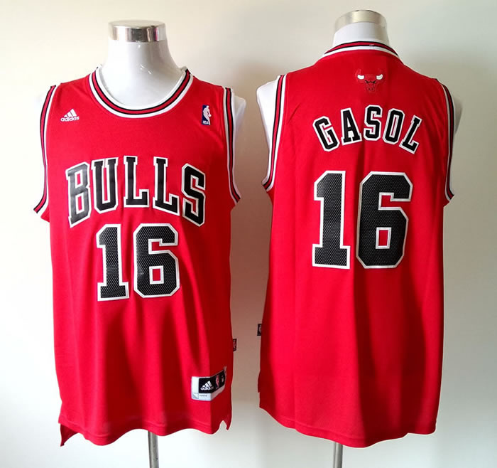 Chicago Bulls #16 Pau Gasol Red Swingman Jerseys,We sell and wholesale Chicago Bulls #16 Pau Gasol Red Swingman Jerseys on line form chian!