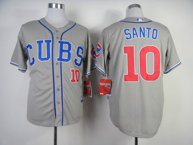 Chicago Cubs #10 Ronald Santo 2014 Gray Jerseys,We sell and wholesale Chicago Cubs #10 Ronald Santo 2014 Gray Jerseys on line form chian!