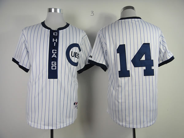 Chicago Cubs #14 Ernie Banks 1909 Turn The Clock White Jerseys,We sell and wholesale Chicago Cubs #14 Ernie Banks 1909 Turn The Clock White Jerseys on line form chian!