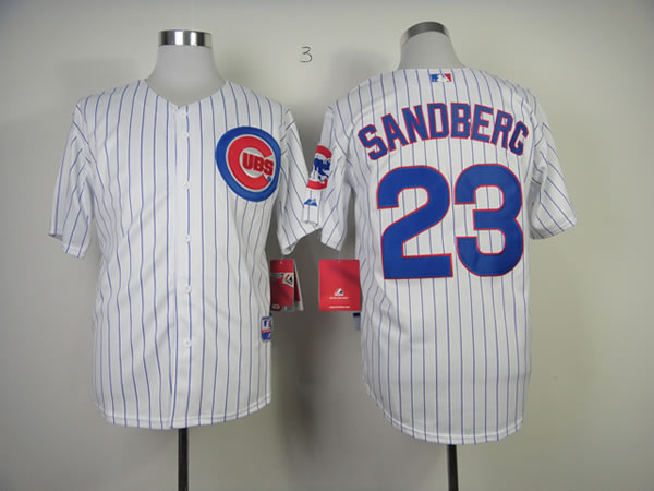 Chicago Cubs #23 Sandberg White Jerseys,We sell and wholesale Chicago Cubs #23 Sandberg White Jerseys on line form chian!