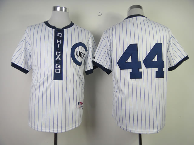 Chicago Cubs #44 Anthony Rizzo Authentic 1909 Turn The Clock White Jerseys,We sell and wholesale Chicago Cubs #44 Anthony Rizzo Authentic 1909 Turn The Clock White Jerseys on line form chian!