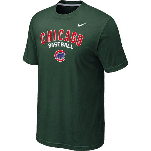 Chicago Cubs 2014 Home Practice T-Shirt - Dark Green,We sell and wholesale Chicago Cubs 2014 Home Practice T-Shirt - Dark Green on line form chian!
