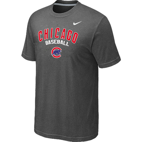 Chicago Cubs 2014 Home Practice T-Shirt - Dark Grey,We sell and wholesale Chicago Cubs 2014 Home Practice T-Shirt - Dark Grey on line form chian!