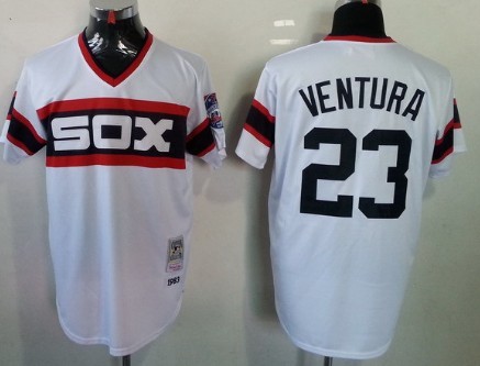 Chicago White Sox #23 Robin Ventura 1983 White Pullover Throwback Jerseys,We sell and wholesale Chicago White Sox #23 Robin Ventura 1983 White Pullover Throwback Jerseys on line form chian!