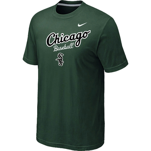 Chicago White Sox 2014 Home Practice T-Shirt - Dark Green,We sell and wholesale Chicago White Sox 2014 Home Practice T-Shirt - Dark Green on line form chian!