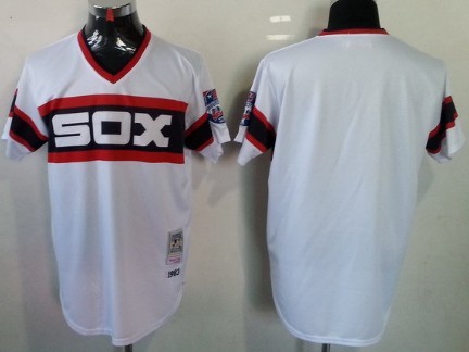 Chicago White Sox Blank 1983 White Pullover Throwback Jerseys,We sell and wholesale Chicago White Sox Blank 1983 White Pullover Throwback Jerseys on line form chian!