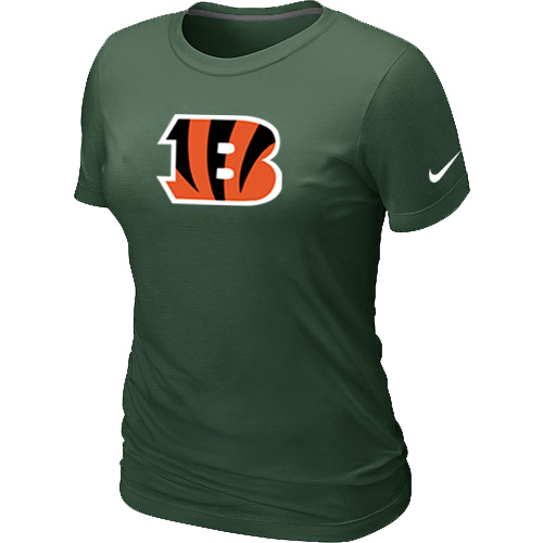 Cincinnati Bengals D.Green Women's Logo T-Shirt,We sell and wholesale Cincinnati Bengals D.Green Women's Logo T-Shirt on line form chian!