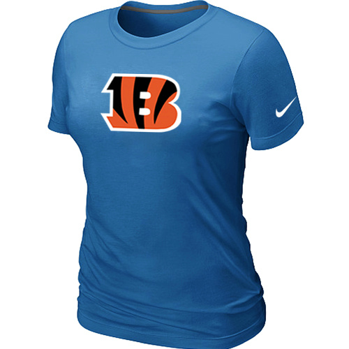 Cincinnati Bengals L.blue Women's Logo T-Shirt,We sell and wholesale Cincinnati Bengals L.blue Women's Logo T-Shirt on line form chian!