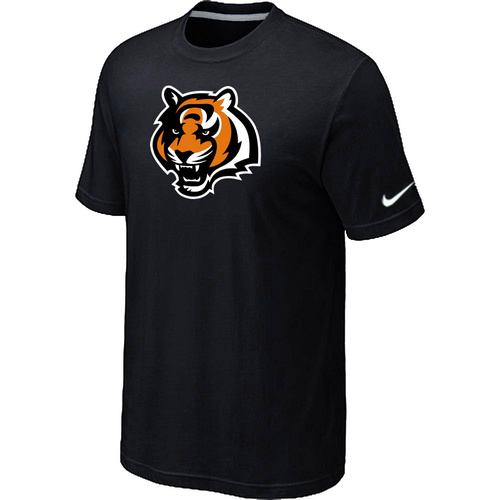 Cincinnati Bengals Tean Logo T-Shirt Black,We sell and wholesale Cincinnati Bengals Tean Logo T-Shirt Black on line form chian!