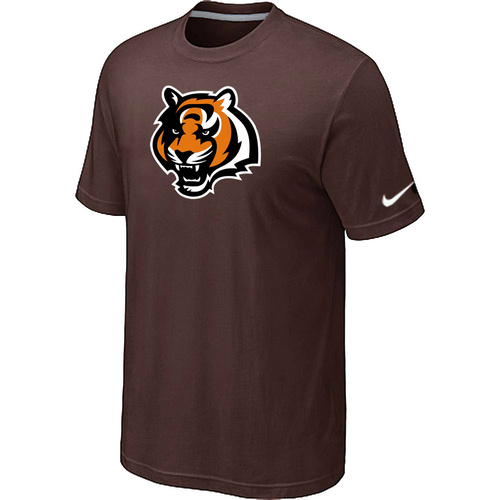 Cincinnati Bengals Tean Logo T-Shirt Brown,We sell and wholesale Cincinnati Bengals Tean Logo T-Shirt Brown on line form chian!