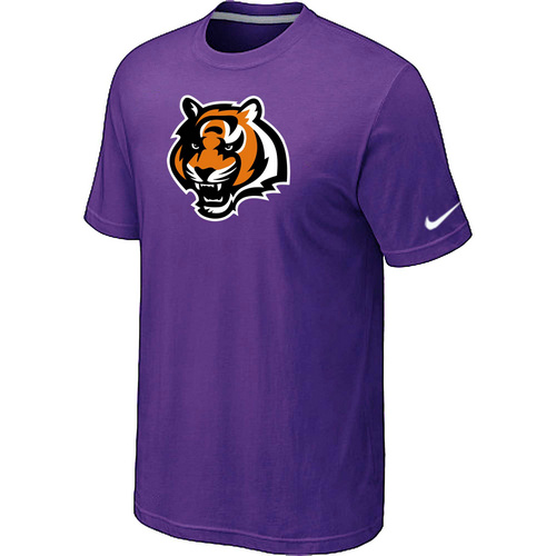 Cincinnati Bengals Tean Logo T-Shirt Purple,We sell and wholesale Cincinnati Bengals Tean Logo T-Shirt Purple on line form chian!