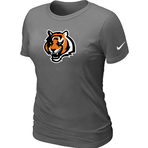 Cincinnati Bengals Tean Logo Women's D.Grey T-Shirt,We sell and wholesale Cincinnati Bengals Tean Logo Women's D.Grey T-Shirt on line form chian!