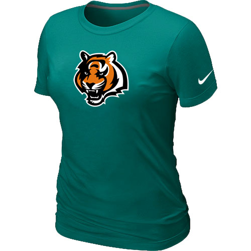 Cincinnati Bengals Tean Logo Women's L.Green T-Shirt,We sell and wholesale Cincinnati Bengals Tean Logo Women's L.Green T-Shirt on line form chian!