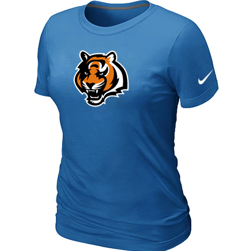 Cincinnati Bengals Tean Logo Women's L.blue T-Shirt,We sell and wholesale Cincinnati Bengals Tean Logo Women's L.blue T-Shirt on line form chian!