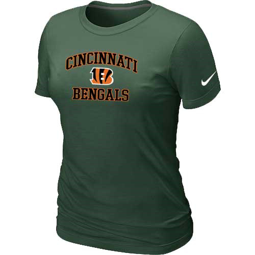 Cincinnati Bengals Women's Heart & Sou D.Greenl T-Shirt,We sell and wholesale Cincinnati Bengals Women's Heart & Sou D.Greenl T-Shirt on line form chian!