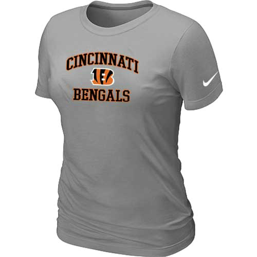 Cincinnati Bengals Women's Heart & Sou L.Greyl T-Shirt,We sell and wholesale Cincinnati Bengals Women's Heart & Sou L.Greyl T-Shirt on line form chian!
