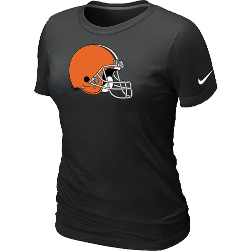 Cleveland Browns Black Women's Logo T-Shirt,We sell and wholesale Cleveland Browns Black Women's Logo T-Shirt on line form chian!
