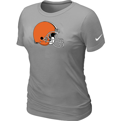 Cleveland Browns L.Grey Women's Logo T-Shirt,We sell and wholesale Cleveland Browns L.Grey Women's Logo T-Shirt on line form chian!