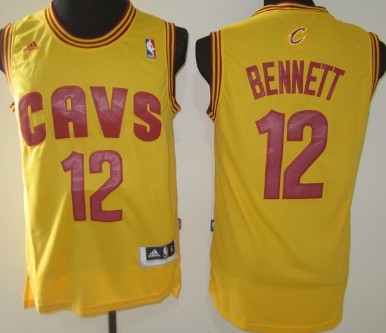 Cleveland Cavaliers #12 Anthony Bennett Revolution 30 Swingman Yellow Jerseys,We sell and wholesale Cleveland Cavaliers #12 Anthony Bennett Revolution 30 Swingman Yellow Jerseys on line form chian!