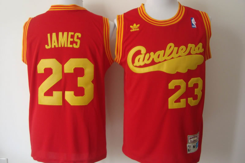 Cleveland Cavaliers #23 LeBron James Broadsword Red Swingman Throwback Jerseys,We sell and wholesale Cleveland Cavaliers #23 LeBron James Broadsword Red Swingman Throwback Jerseys on line form chian!