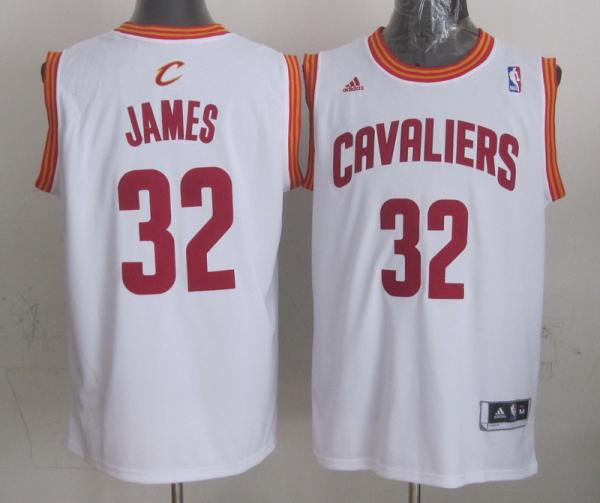 Cleveland Cavaliers #32 LeBron James Revolution 30 Swingman White Jerseys,We sell and wholesale Cleveland Cavaliers #32 LeBron James Revolution 30 Swingman White Jerseys on line form chian!