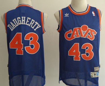 Cleveland Cavaliers #43 Brad Daugherty Blue Swingman Throwback Jerseys,We sell and wholesale Cleveland Cavaliers #43 Brad Daugherty Blue Swingman Throwback Jerseys on line form chian!