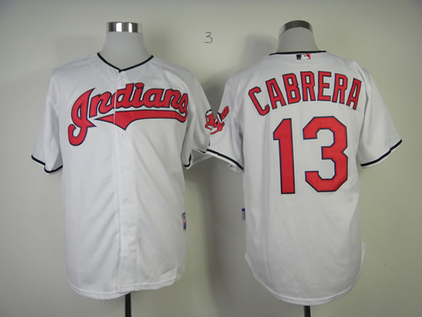 Cleveland Indians #13 Asdrubal Cabrera 2013 White Jerseys,We sell and wholesale Cleveland Indians #13 Asdrubal Cabrera 2013 White Jerseys on line form chian!