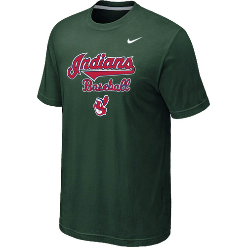 Cleveland Indians 2014 Home Practice T-Shirt - Dark Green,We sell and wholesale Cleveland Indians 2014 Home Practice T-Shirt - Dark Green on line form chian!