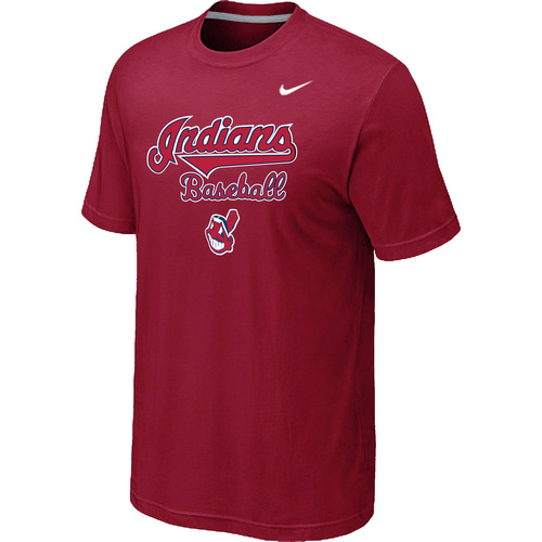 Cleveland Indians 2014 Home Practice T-Shirt - Red,We sell and wholesale Cleveland Indians 2014 Home Practice T-Shirt - Red on line form chian!