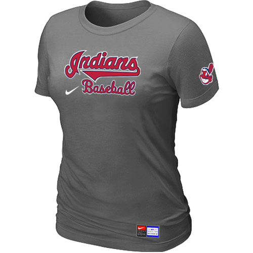 Cleveland Indians D.Grey Nike Women's Short Sleeve Practice T-Shirt,We sell and wholesale Cleveland Indians D.Grey Nike Women's Short Sleeve Practice T-Shirt on line form chian!