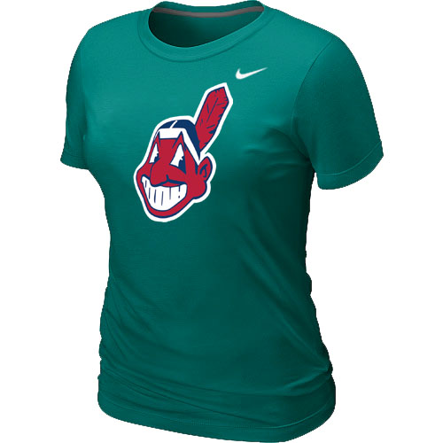 Cleveland Indians Heathered Nike L.Green Blended Women's T-Shirt,We sell and wholesale Cleveland Indians Heathered Nike L.Green Blended Women's T-Shirt on line form chian!
