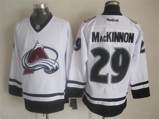 Colorado Avalanche #29 Nathan Mackinnon 2014 White Jerseys,We sell and wholesale Colorado Avalanche #29 Nathan Mackinnon 2014 White Jerseys on line form chian!