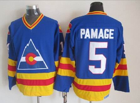 Colorado Avalanche #5 Pamage CCM Throwback Blue Jerseys,We sell and wholesale Colorado Avalanche #5 Pamage CCM Throwback Blue Jerseys on line form chian!