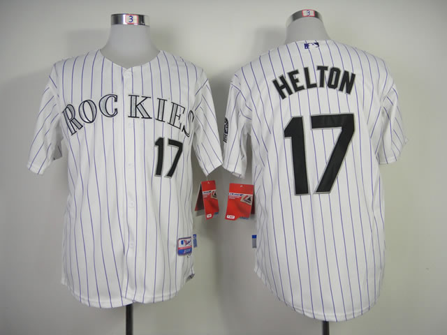 Colorado Rockies #17 Helton White Jerseys,We sell and wholesale Colorado Rockies #17 Helton White Jerseys on line form chian!
